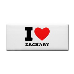 I Love Zachary Hand Towel by ilovewhateva