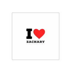 I Love Zachary Satin Bandana Scarf 22  X 22  by ilovewhateva