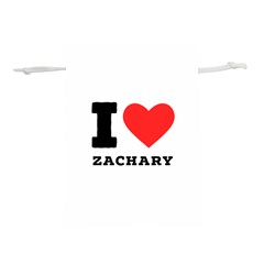 I Love Zachary Lightweight Drawstring Pouch (m) by ilovewhateva