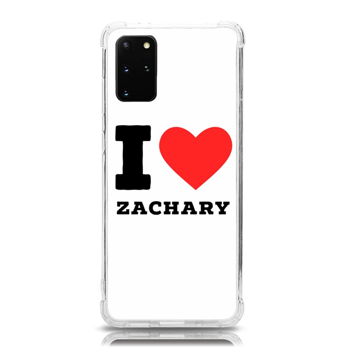 I love zachary Samsung Galaxy S20Plus 6.7 Inch TPU UV Case