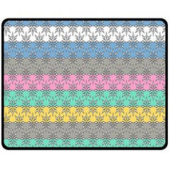 Ornamental 02 Fleece Blanket (medium) by nateshop