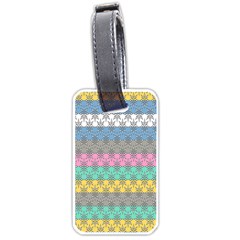 Ornamental 02 Luggage Tag (one Side) by nateshop