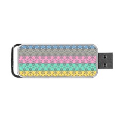 Ornamental 02 Portable Usb Flash (one Side) by nateshop