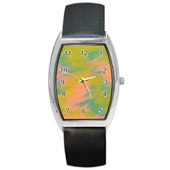 Paint-19 Barrel Style Metal Watch by nateshop