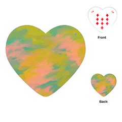 Paint-19 Playing Cards Single Design (heart) by nateshop