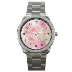 Pink-010 Sport Metal Watch by nateshop