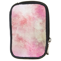 Pink-010 Compact Camera Leather Case