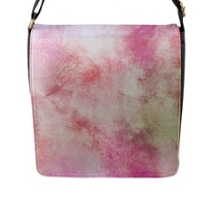 Pink-010 Flap Closure Messenger Bag (l)