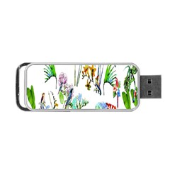 Pink-011 Portable Usb Flash (one Side) by nateshop