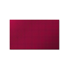 Red Sticker Rectangular (100 Pack) by nateshop