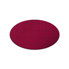 Red Sticker Oval (10 Pack) by nateshop