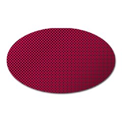 Red Oval Magnet