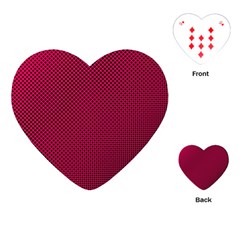 Red Playing Cards Single Design (heart) by nateshop