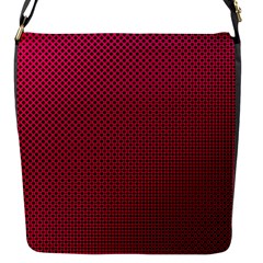 Red Flap Closure Messenger Bag (s) by nateshop