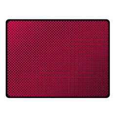 Red Two Sides Fleece Blanket (small) by nateshop