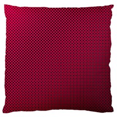 Red Standard Premium Plush Fleece Cushion Case (two Sides) by nateshop