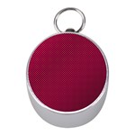 Red Mini Silver Compasses Front