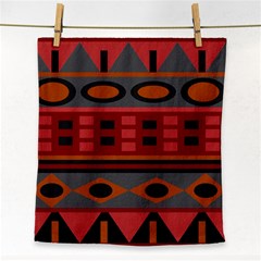 Red-011 Face Towel by nateshop