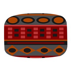 Red-011 Mini Square Pill Box by nateshop