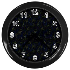 Rocket-012 Wall Clock (black) by nateshop