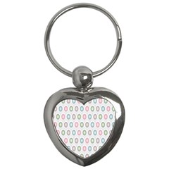 Seamless-pattern-108 Key Chain (heart) by nateshop