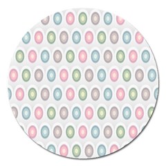 Seamless-pattern-108 Magnet 5  (round) by nateshop