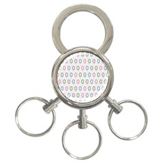 Seamless-pattern-108 3-ring Key Chain by nateshop