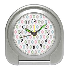 Seamless-pattern-108 Travel Alarm Clock by nateshop