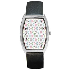 Seamless-pattern-108 Barrel Style Metal Watch by nateshop