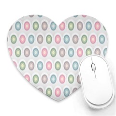 Seamless-pattern-108 Heart Mousepad by nateshop