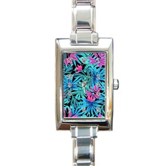 Sheets-34 Rectangle Italian Charm Watch