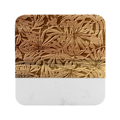 Sheets-34 Marble Wood Coaster (Square)