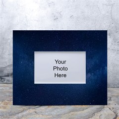 Space-01 White Tabletop Photo Frame 4 x6 