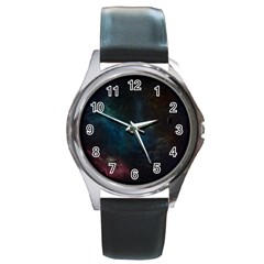 Space-02 Round Metal Watch by nateshop