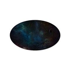 Space-02 Sticker Oval (10 Pack) by nateshop