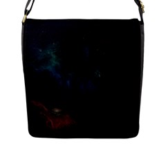 Space-02 Flap Closure Messenger Bag (l)