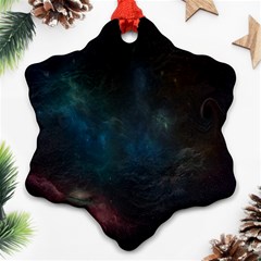 Space-02 Snowflake Ornament (two Sides)