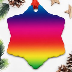 Spectrum Ornament (snowflake) by nateshop