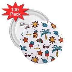 Summer 2.25  Buttons (100 pack) 