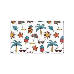 Summer Sticker (rectangular) by nateshop