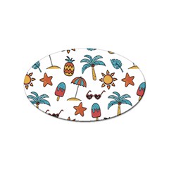 Summer Sticker Oval (100 pack)