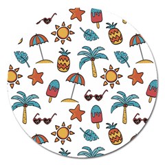 Summer Magnet 5  (round) by nateshop