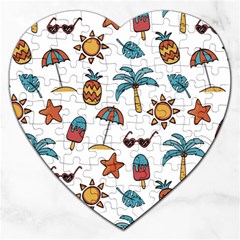 Summer Jigsaw Puzzle (Heart)