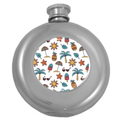 Summer Round Hip Flask (5 oz)