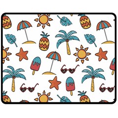 Summer Fleece Blanket (medium) by nateshop