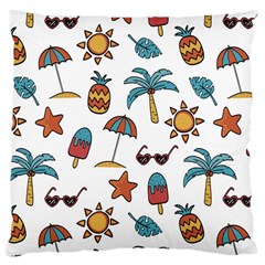 Summer Large Cushion Case (Two Sides)