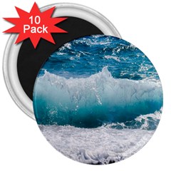 Waves 3  Magnets (10 Pack)  by nateshop