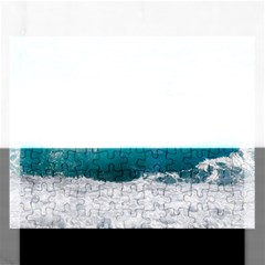 Waves Rectangular Jigsaw Puzzl by nateshop