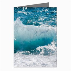 Waves Greeting Cards (pkg Of 8) by nateshop