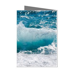 Waves Mini Greeting Cards (pkg Of 8) by nateshop